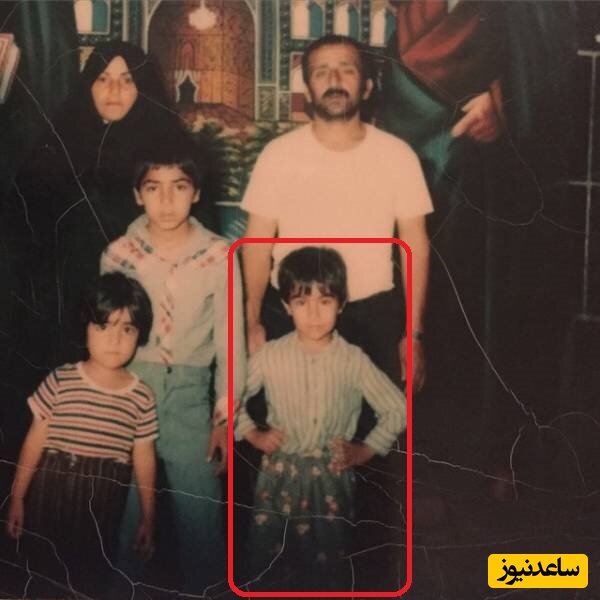 رونمایی از عکس خانوادگی و 5نفره محسن تنابنده