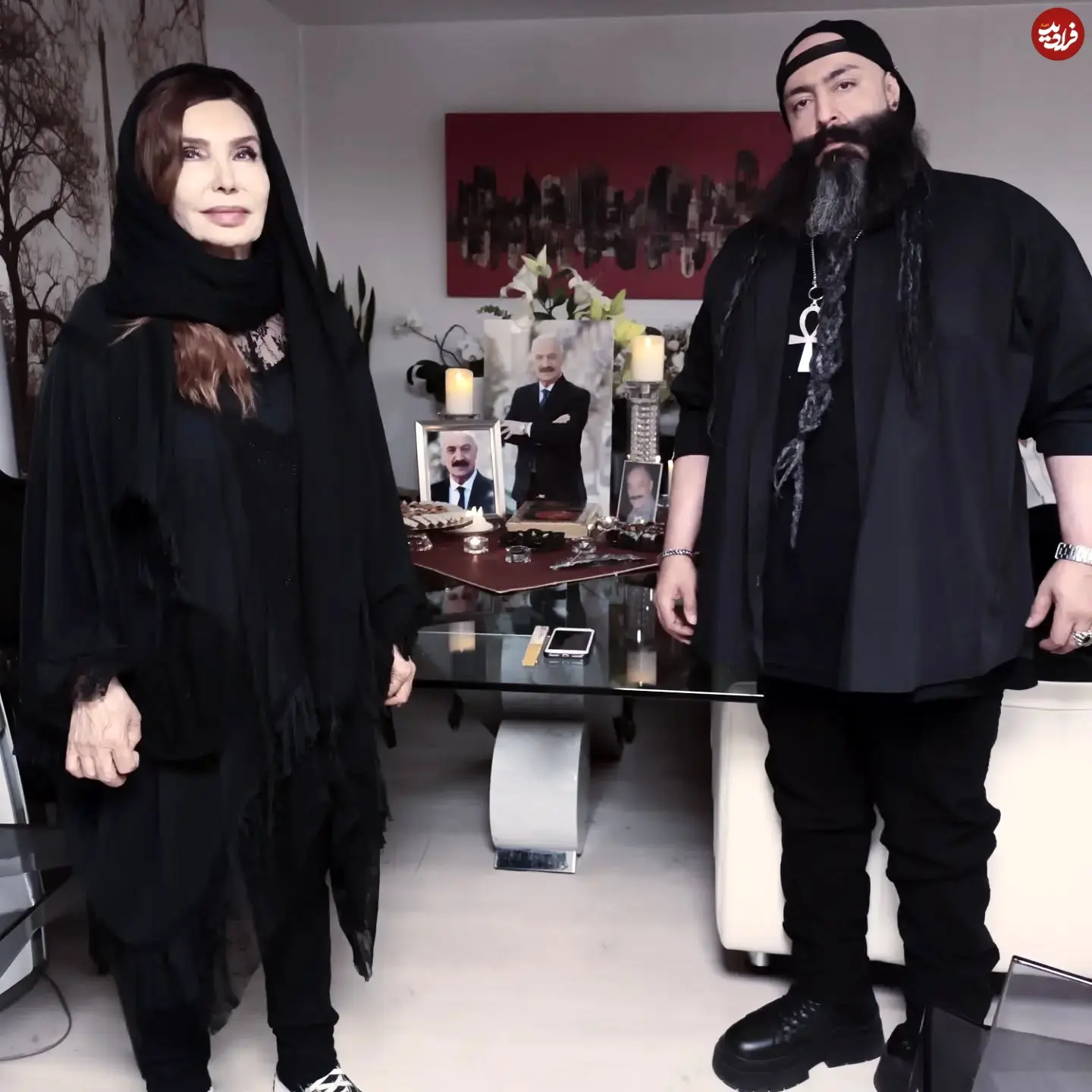 عکس| سفر در زمان؛ «سپیده» بازیگر مشهور قبل انقلاب در 72 سالگی و در کنار پسرش