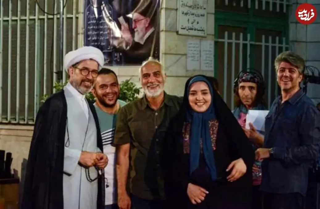 عکس| سفر در زمان؛ «شهرام پوراسد، نرگس محمدی و فرهاد جم» در پشت صحنه سریال ستایش 3؛ سال 98
