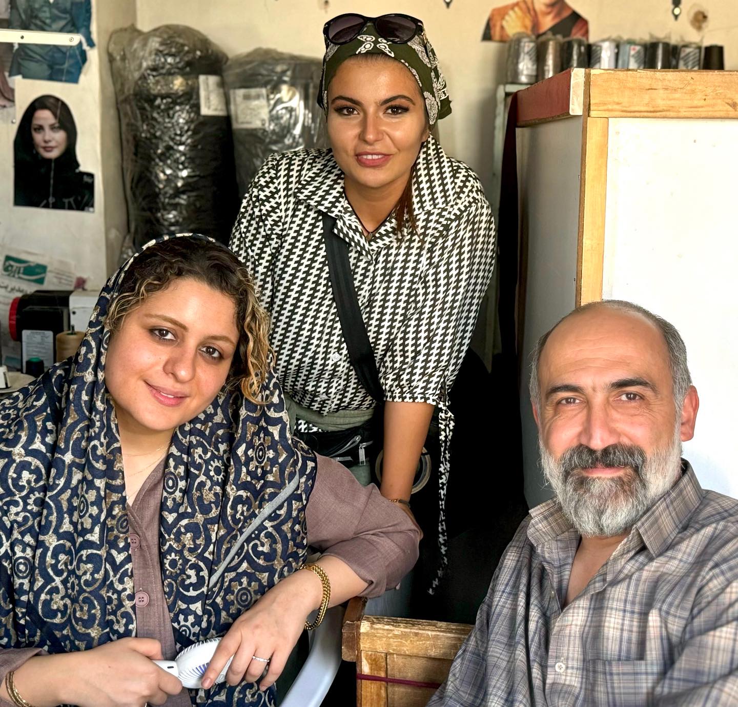 عکس؛ قاب مشترک فاطیما بهارمست و هادی حجازی‌فر