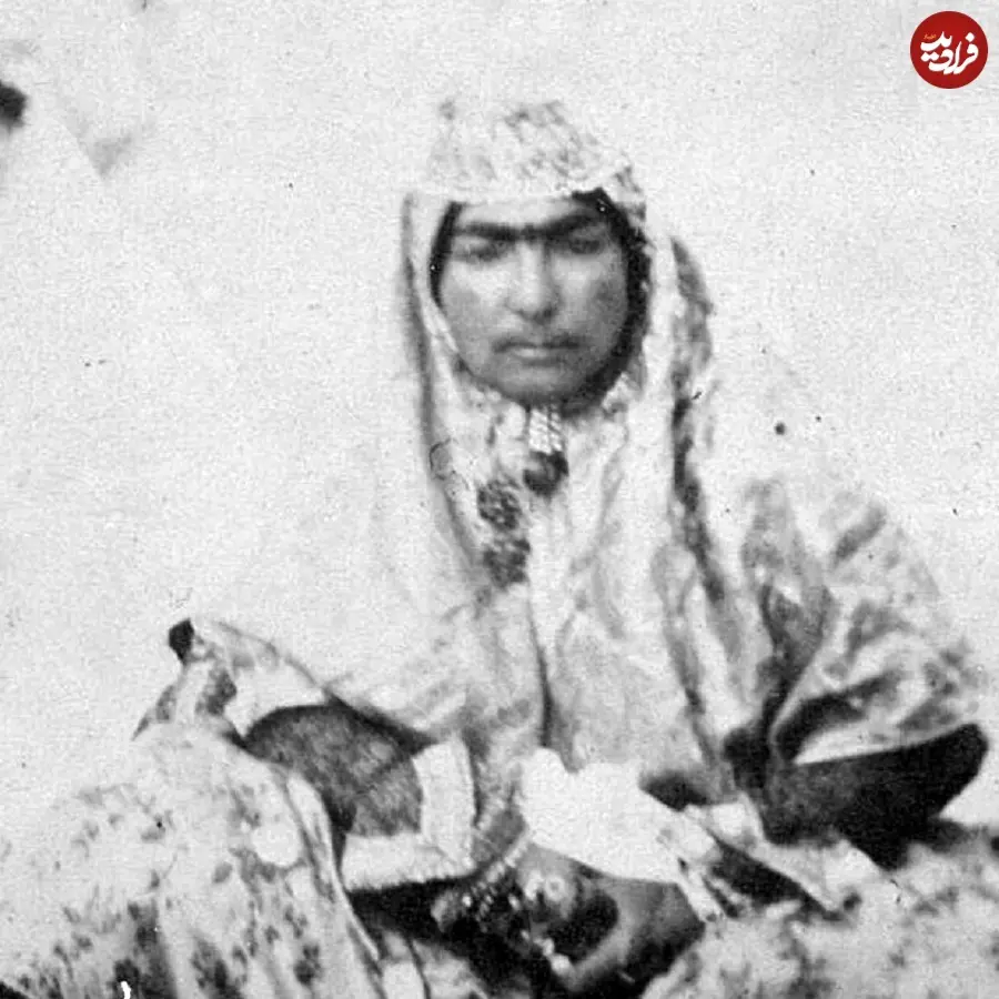 عکس| سفر در زمان؛ «گلین خانم» اولین همسر عقدی ناصرالدین‌شاه در جوانی