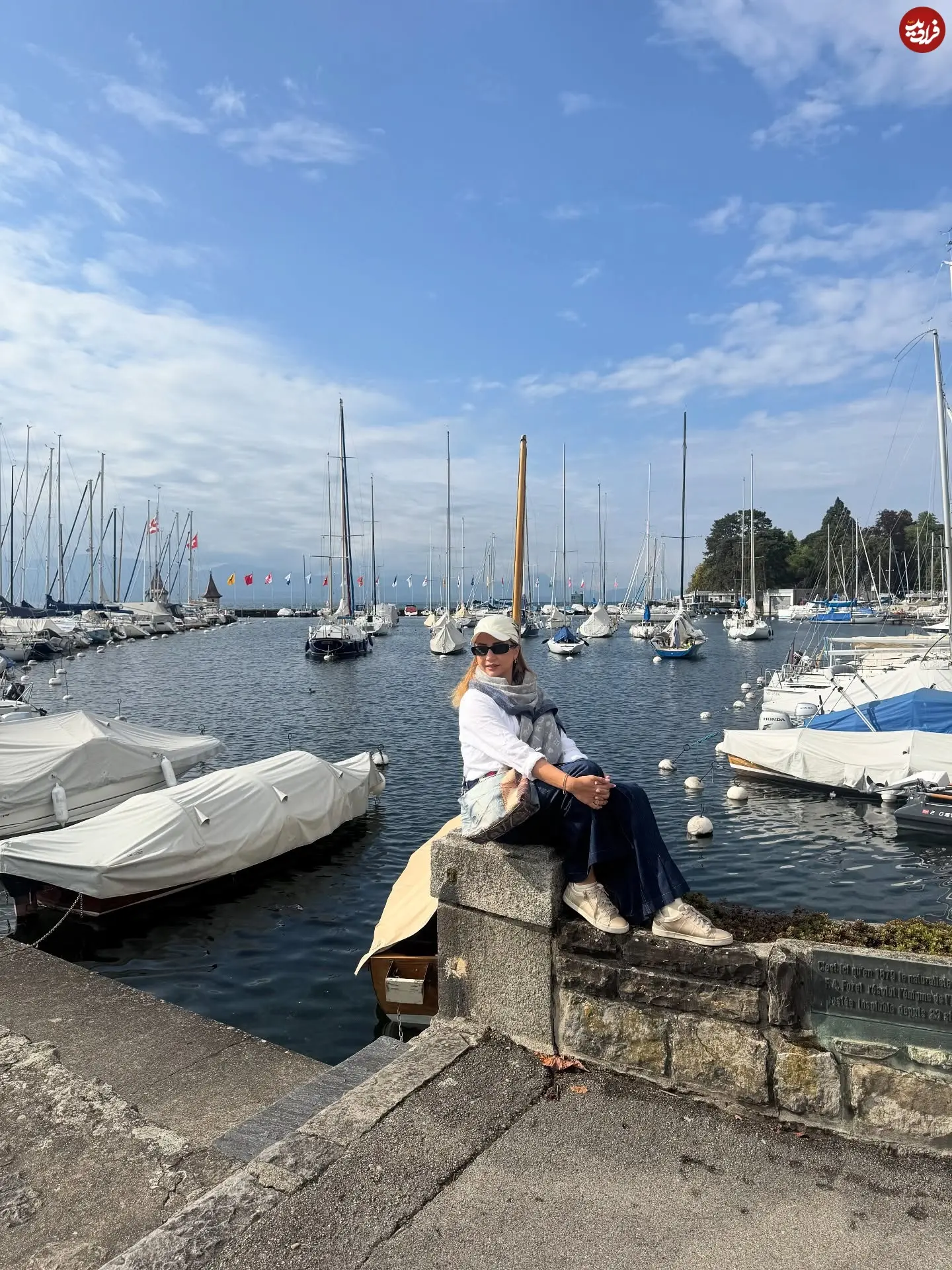 عکس| سفر در زمان؛ تیپ متفاوت «آرزو» 8 سال بعد سریال آنام در فرانسه