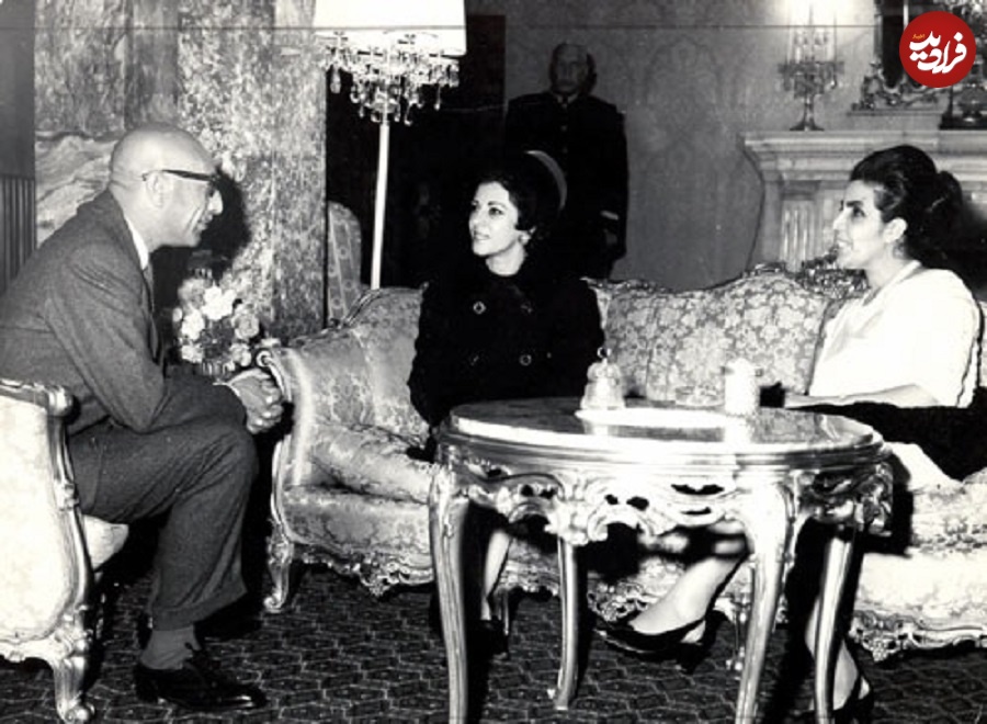 Shams_pahlavi_and_mohammad_zaher