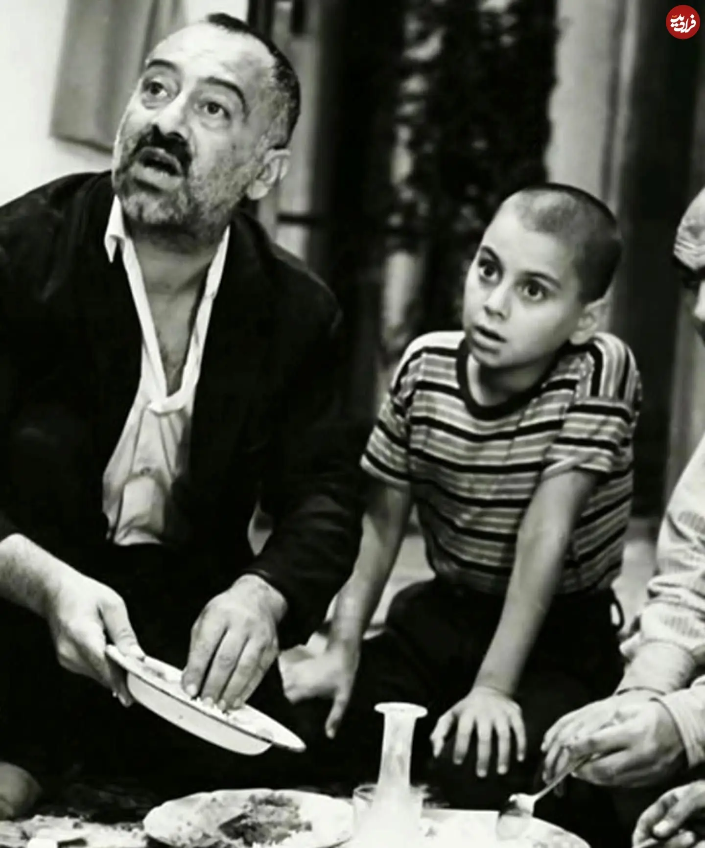 عکس| سفر در زمان؛ «بابک کریمی» در 11 سالگی و در اولین فیلم اش؛ سال 50