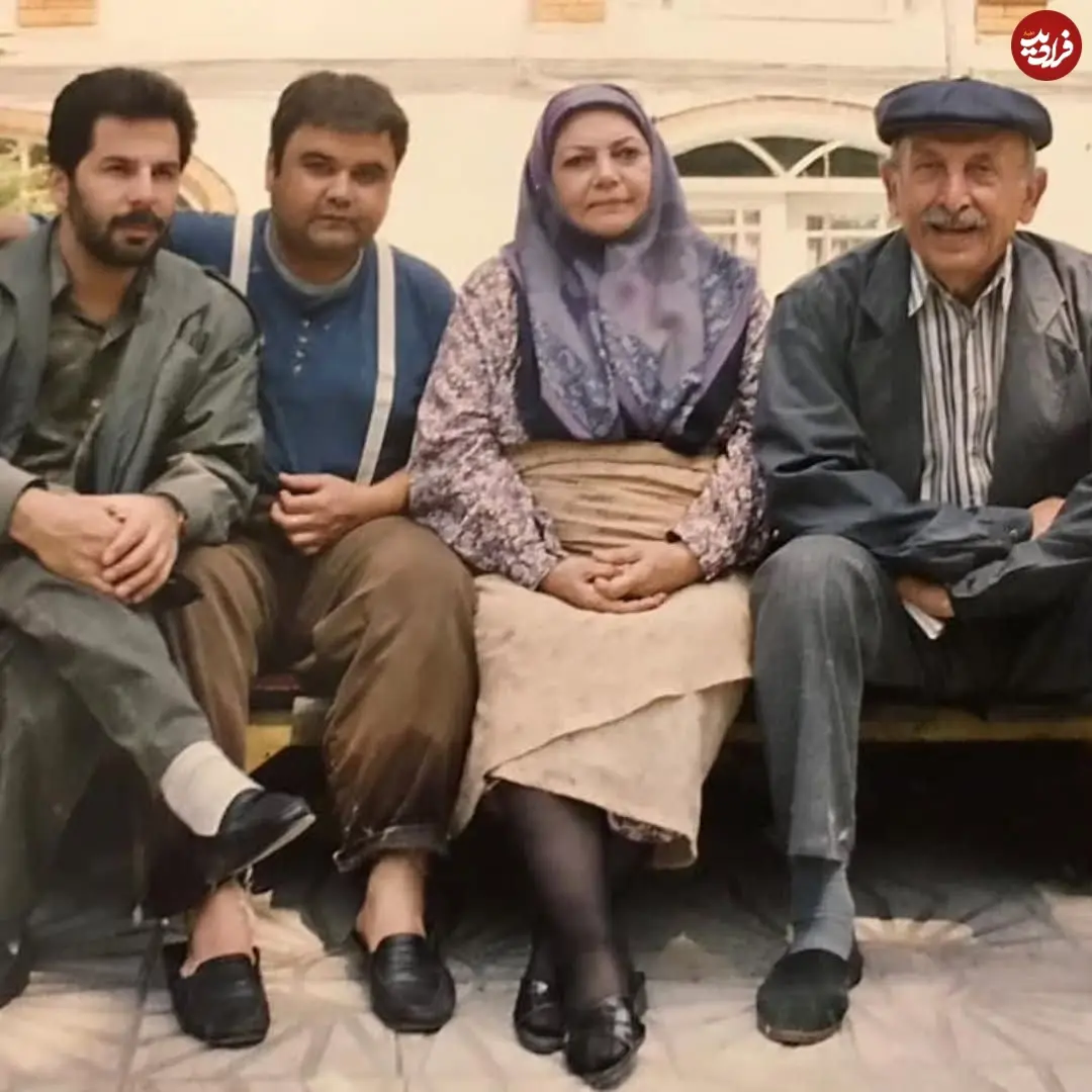 عکس| سفر به گذشته؛ «حمیده خیرآبادی و اکبر عبدی» در پشت صحنه فیلم تحفه هند؛ سال ۱۳۷۳