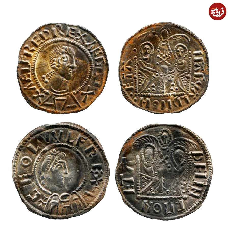 Leominster Hoard - two emperor pennies