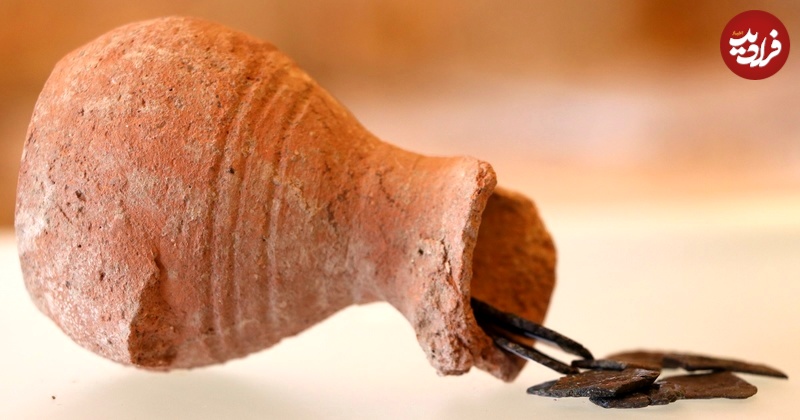 تصاویری شگفت‌انگیز از کشف یک «قُلَک» با قدمت ۱۴۰۰ سال 