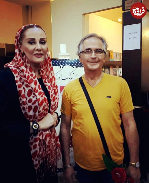 عکس| سفر در زمان؛ «زهرا مادر مرضیه» سریال بچه مهندس 4 در کنار سعید کنگرانی؛ سال 97