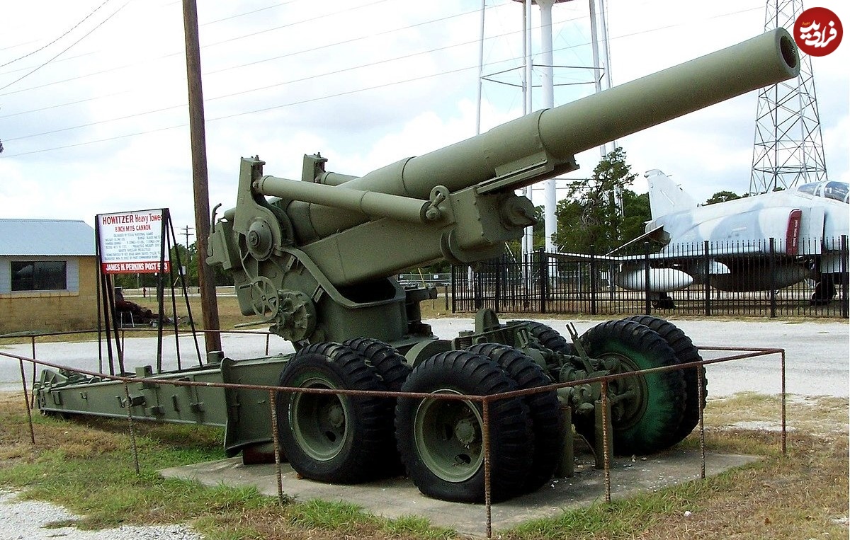 هویتزر 203 میلیمتری M115 - آمریکا، 1940