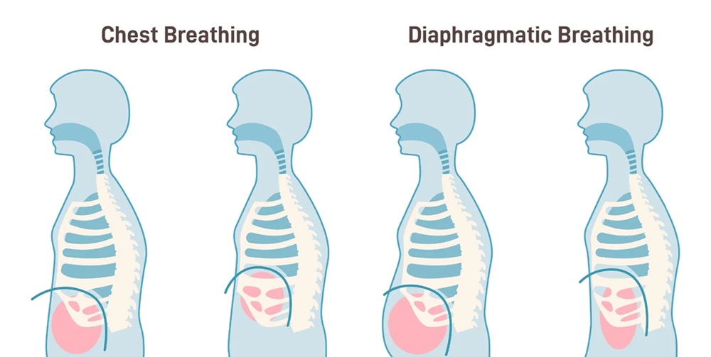 diaphragmatic breathing