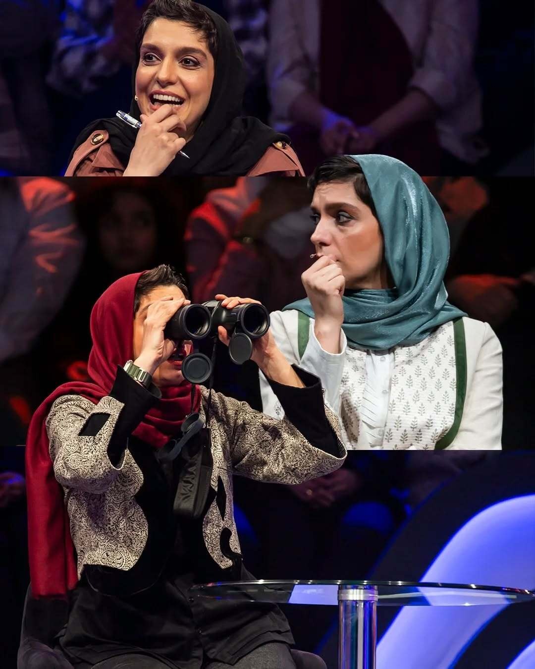 تصاویر؛ گزارش تصویری از گریم و لباس‌های الیکا عبدالرزاقی در برنامه «صداتو»