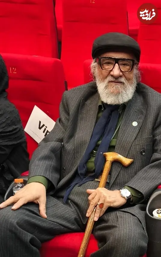 عکس| سفر در زمان؛ حشمت فردوس ۱۶ سال بعد سریال ستایش ۱ و در ۸۱ سالگی