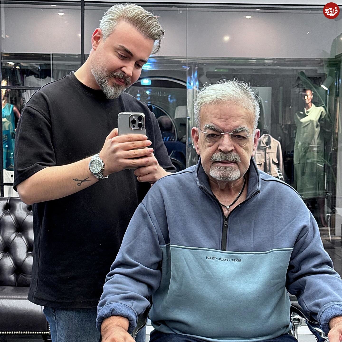 عکس| سفر در زمان؛ «خشایار» 24 سال بعد سریال زیر آسمان شهر در 69 سالگی عکس| سفر در زمان؛ «خشایار» 24 سال بعد سریال زیر آسمان شهر در 69 سالگی