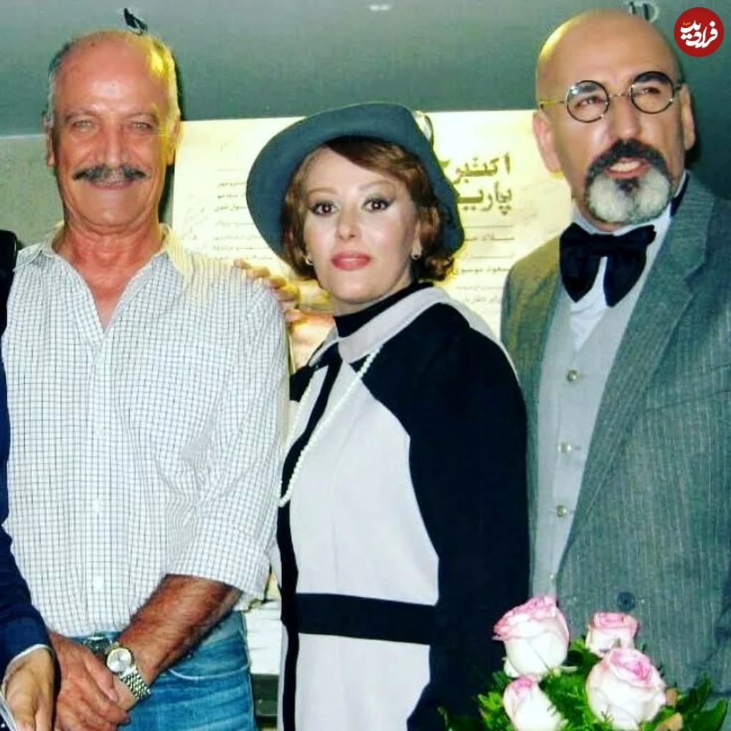 عکس| سفر در زمان؛ «زهرا همسر دکتر توفیقی» سریال بچه مهندس 4 در کنار سعید راد؛ سال 95