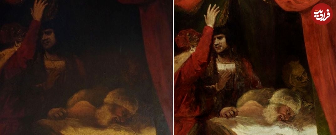 چهرۀ مخفی «شیطان» در یک نقاشی 200 ساله کشف شد!