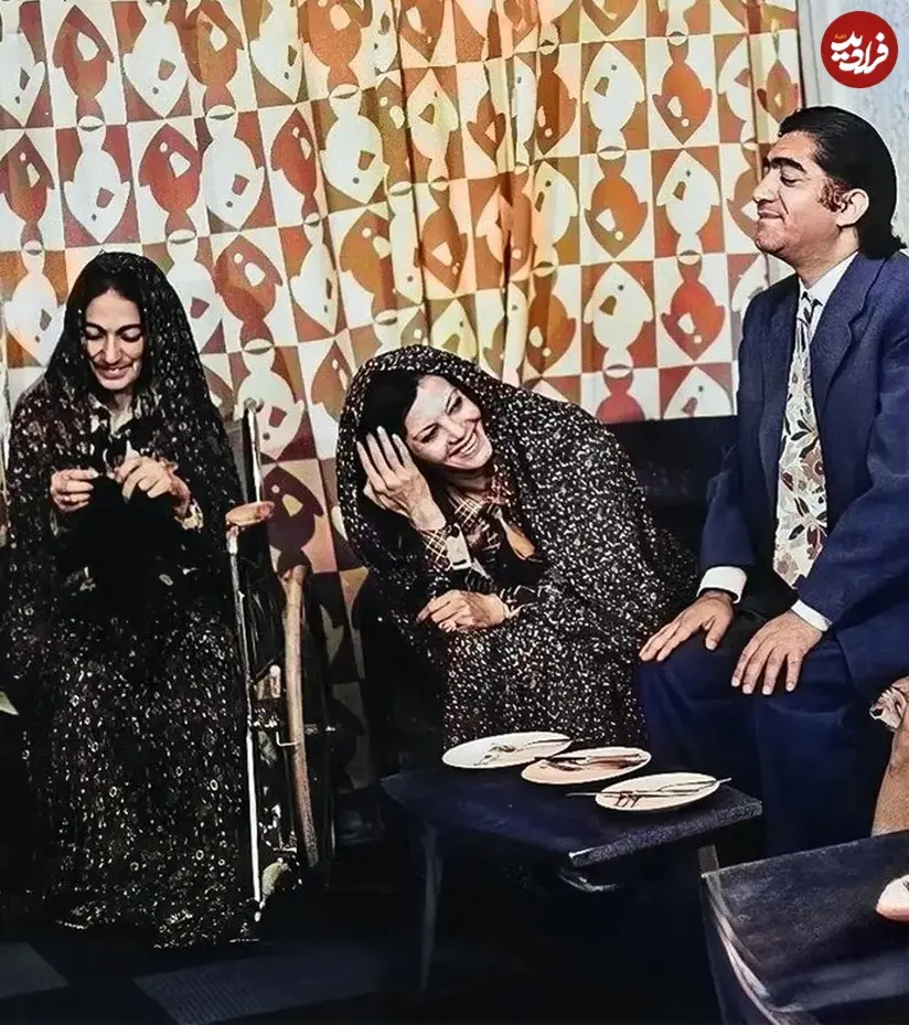 عکس| سفر در زمان؛ «فخری خوروش» در 42 سالگی و در کنار عزت الله انتظامی؛ سال 53