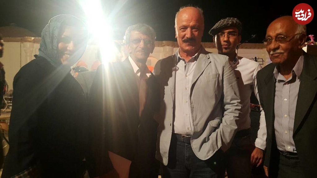 عکس؛ سفر در زمان؛ «اوس ناصر» سریال بچه مهندس 2 در کنار سعید راد؛ سال 1396
