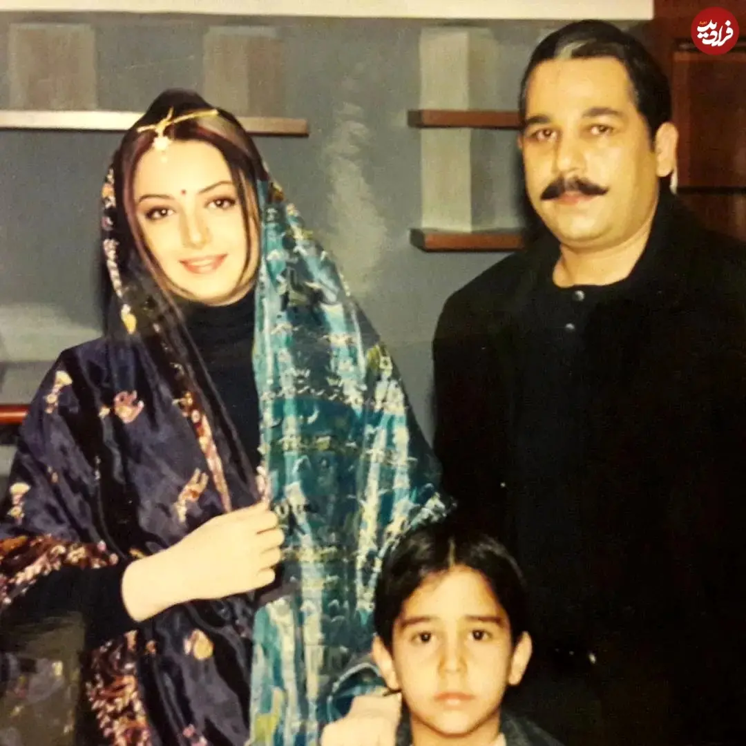 عکس| سفر در زمان؛ «داریوش سلیمی و شیلاد خداداد» در پشت صحنه سریال مسافری از هند؛ سال 82