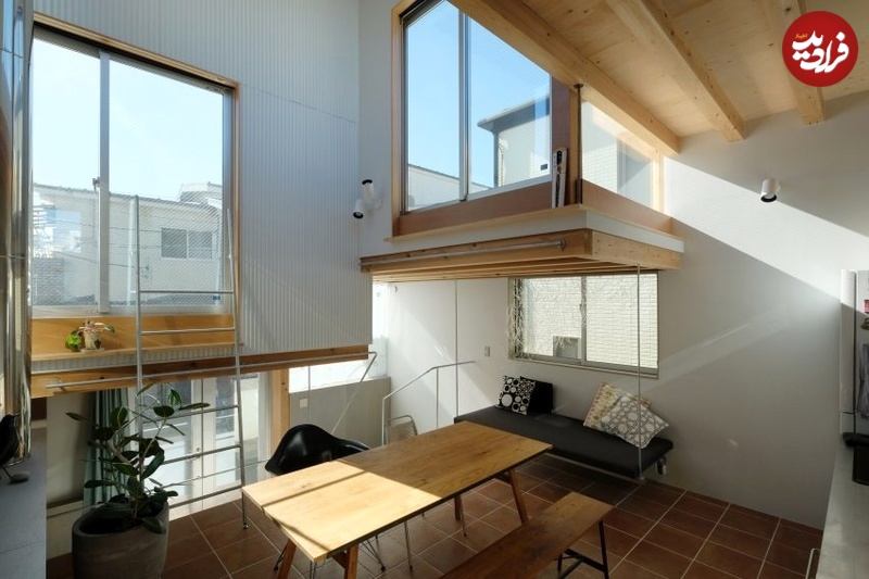 ساخت خانه زیبای ژاپنی در زمین 26 متری + عکس