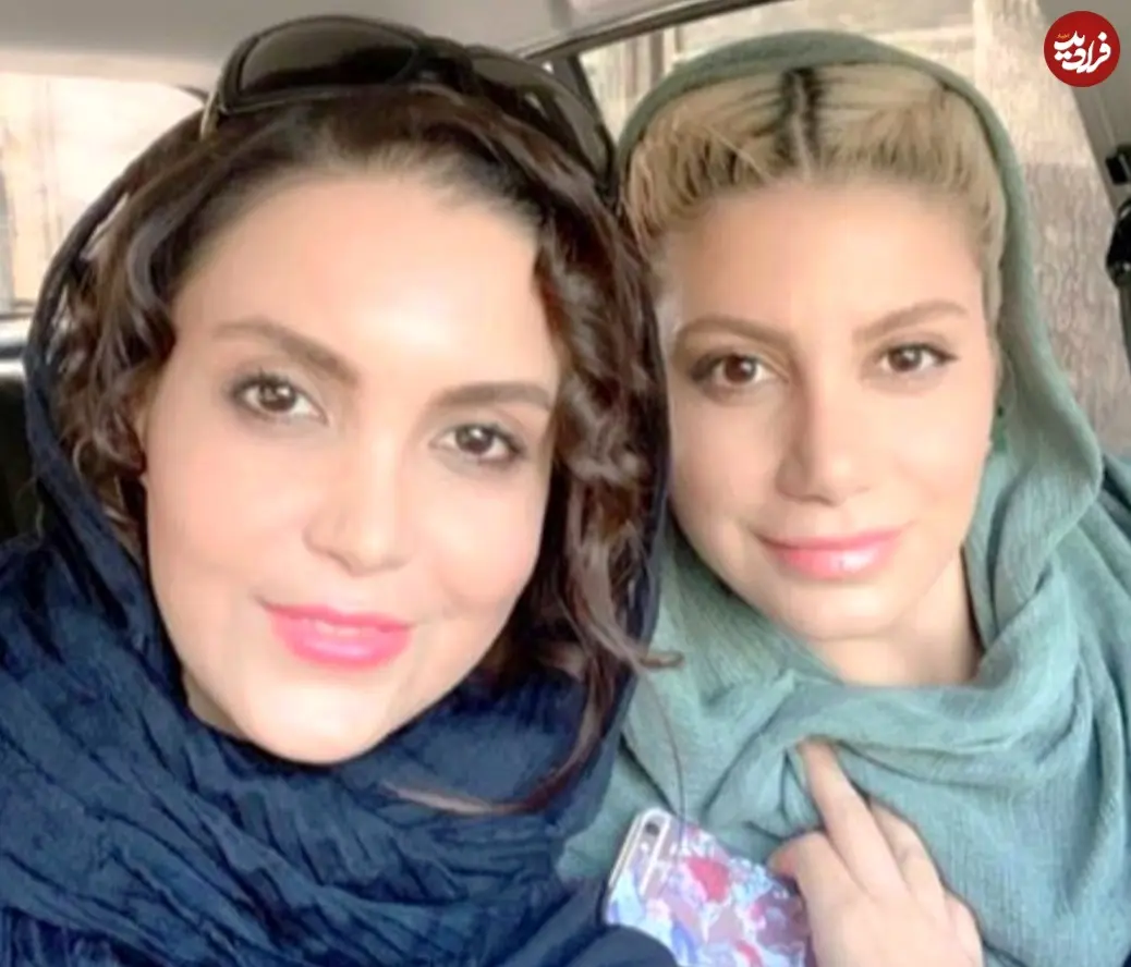 عکس| سفر در زمان؛ «سامیه لک» در کنار خواهرش؛ اواخر دهه 90
