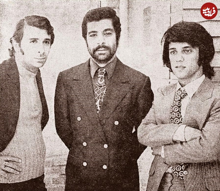 عکس| سفر در زمان؛ «بهروز وثوقی» در کنار «داریوش اقبالی» با چهره متفاوت در اواخر دهه 40