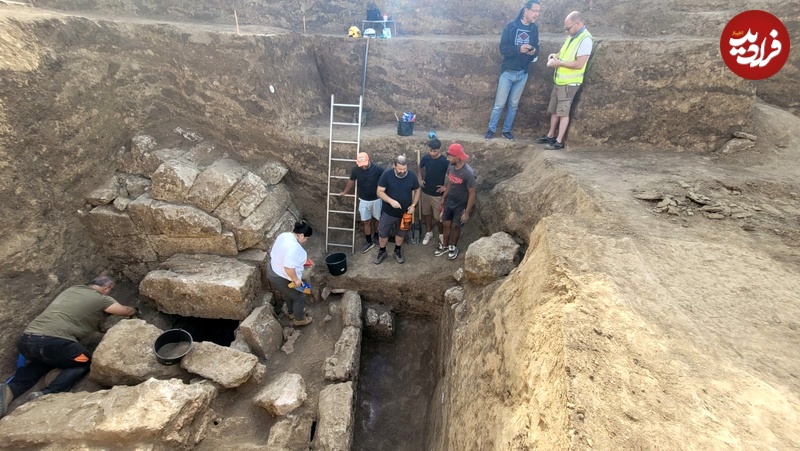 Tumulus-excavation
