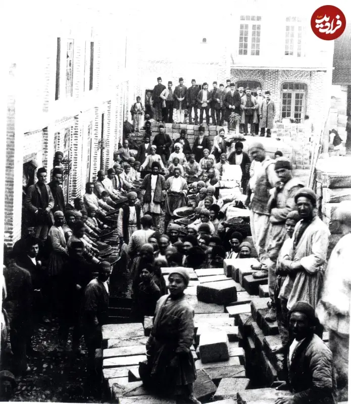 تجار ارمنی و کارگران کشمش