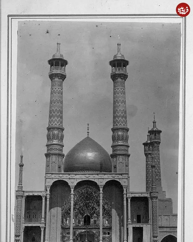 عکس| سفر در زمان؛ تصویری قدیمی از حرم حضرت معصومه (س) در قم