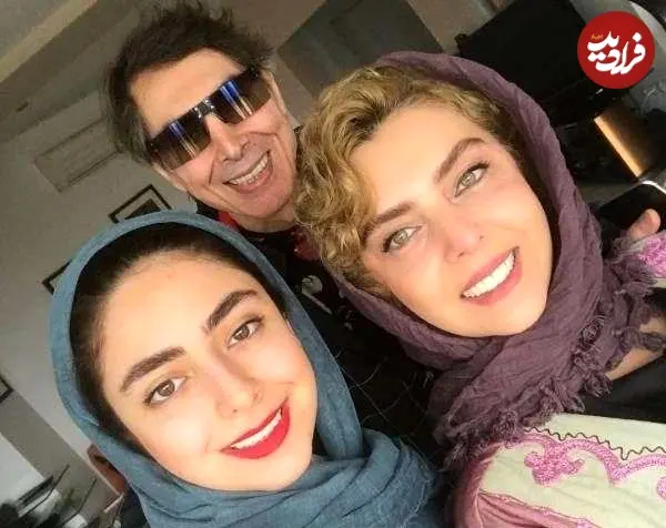 عکس| سفر در زمان؛ «سیاوش پسر محمدعلی فردین» در کنار همسر و دخترش؛ سال 1400