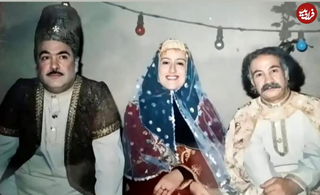 عکس؛ سفر در زمان؛ «سعیدپیردوست‌‌، فاطمه هاشمی و ساعد هدایتی» در پشت صحنه سریال شب های برره؛ سال 1384