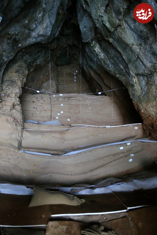 Vanguard Cave archaeological strata