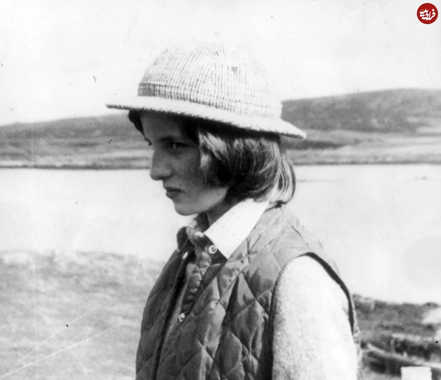 عکس؛ سفر در زمان؛ »پرنسس دایانا» در جزیره اویست و در غرب اسکاتلند؛ سال 1352