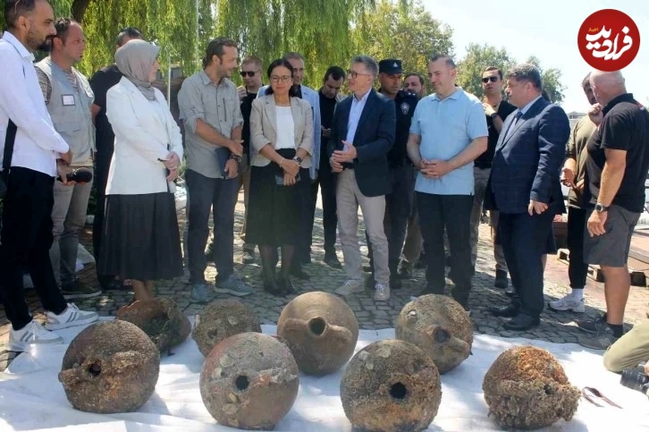 کشف ۱۷۰۰ سالۀ پلیس ترکیه در زیر دریا!