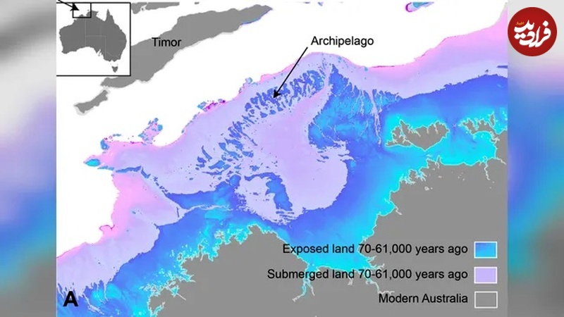قاره غرق‌شده‌ای که 70هزار سال پیش محل زندگی بود