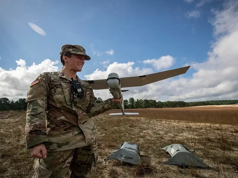 (ویدئو) همه چیز درباره پهپاد دست پرتاب آمریکایی RQ-11B Raven