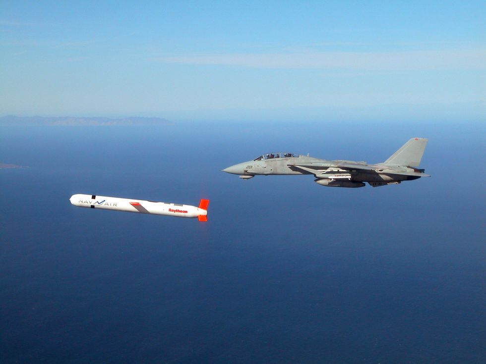 tactical-tomahawk-block-iv-cruise-missile-is-escorted-by-a-news-photo-1693521350