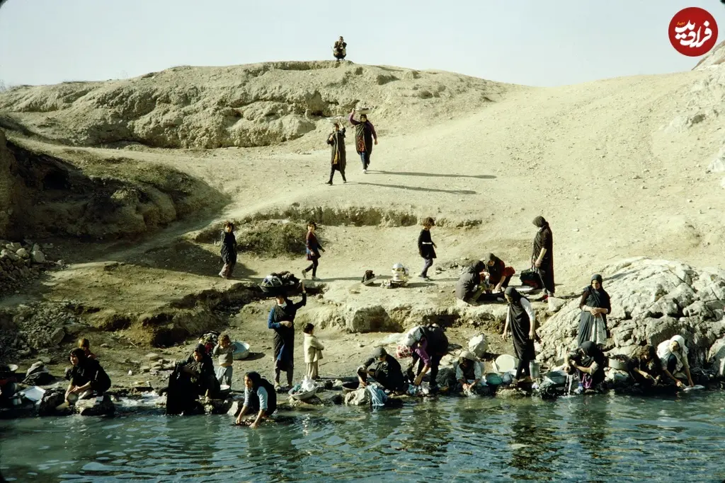 لباس شستن چشمه