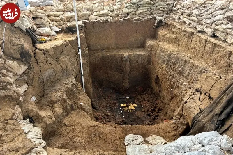 گنج طلایی «ارباب فلوت‌ها» بعد از 1200 سال از زیر خاک بیرون آمد