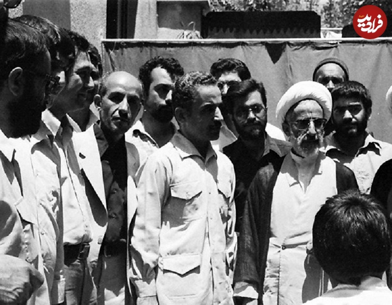 عکس| سفر در زمان؛ «احمد جنتی» در کنار «شهید رجایی»؛ سال 1359