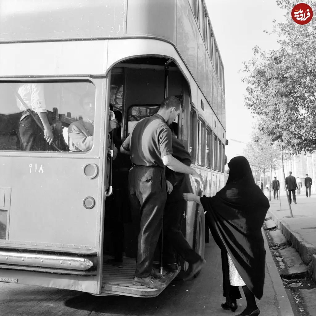 اتوبوس دو طبقه دهه 40