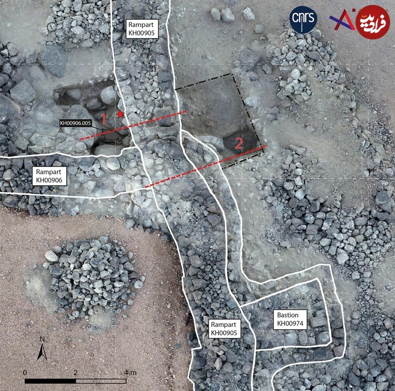 کشف دیوارهای عظیم و 4 هزارساله «خیبر» در عربستان