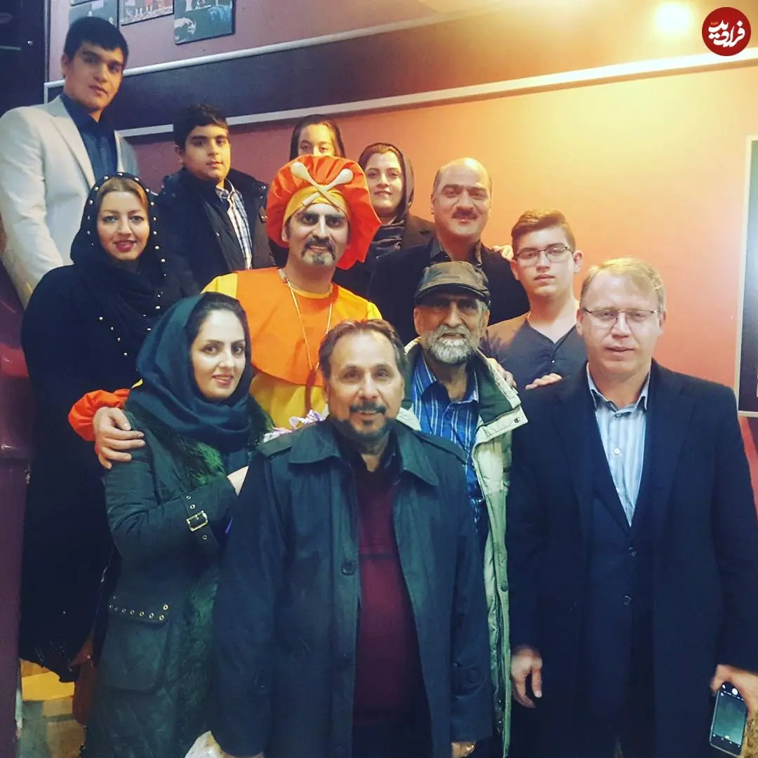عکس| سفر در زمان؛ احمر بن شمیط، سریال مختارنامه در کنار عمو قناد در سال ۹۴