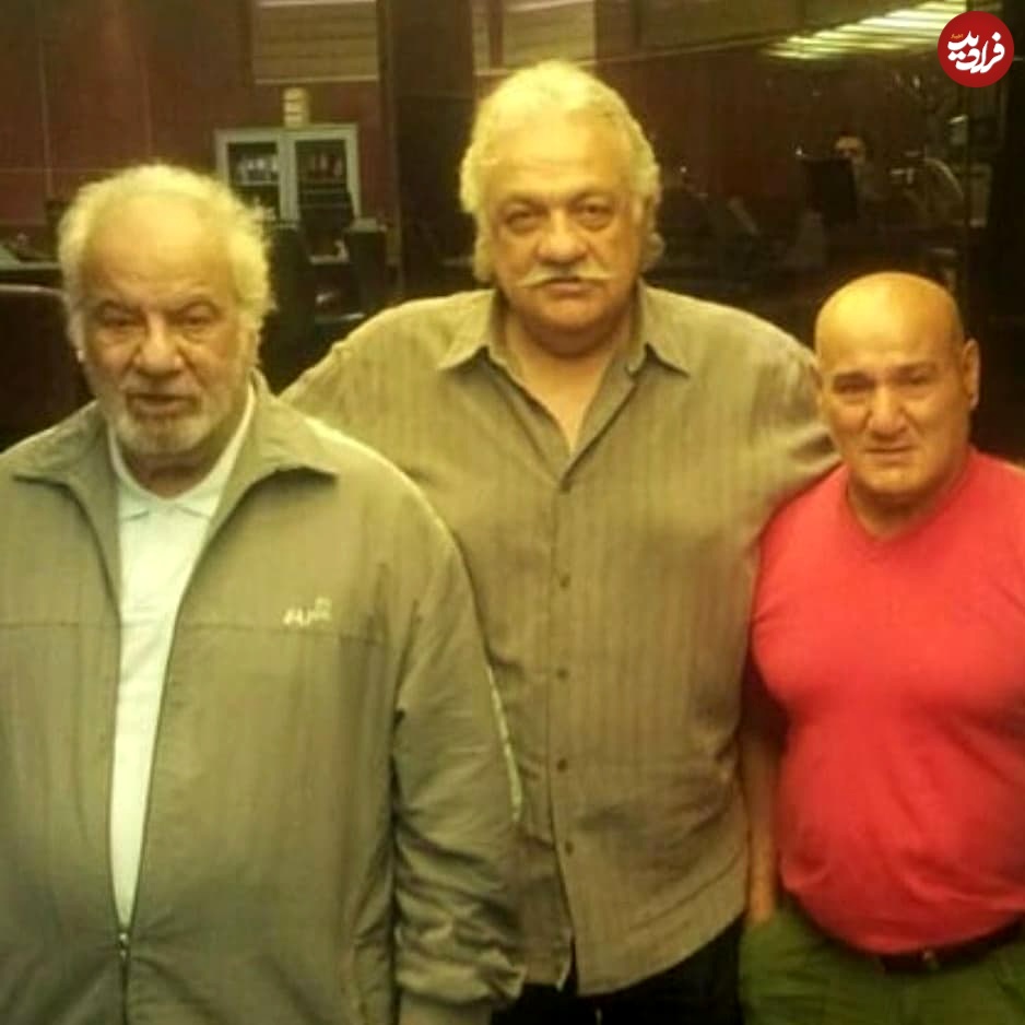 عکس| سفر در زمان؛ «صفر کشکولی» در کنار بهرام مشتاقی و ناصر ملک مطیعی؛ دهه 90