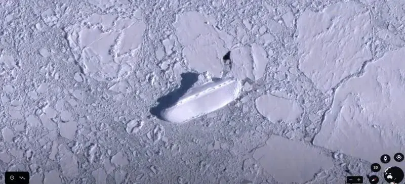 عکس؛ کشف جنجالی گوگل ارث؛ شیء ۴۰۰ فوتی مرموز!