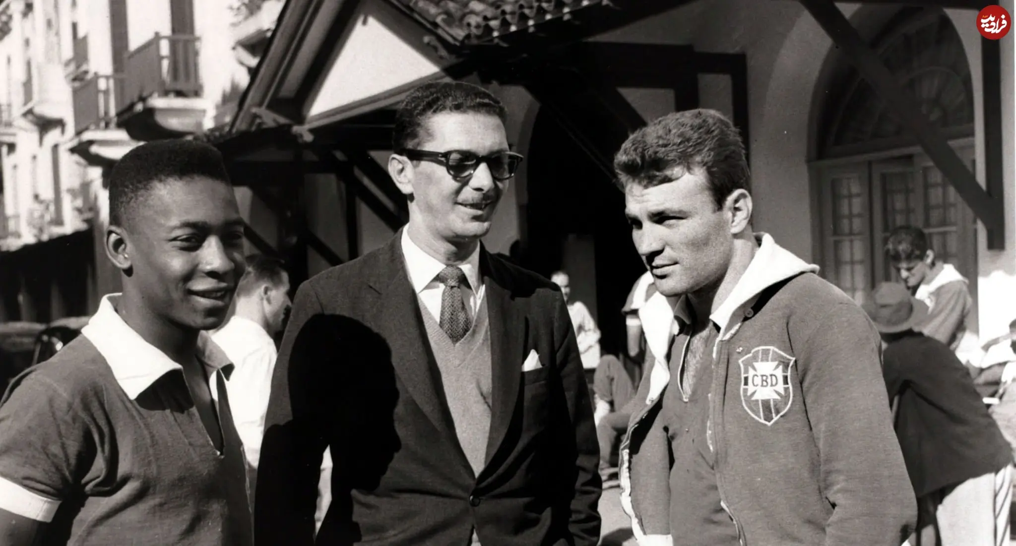 عکس| سفر در زمان؛ «پله، اسطوره فوتبال» در 18 سالگی و در برزیل؛ سال 1338