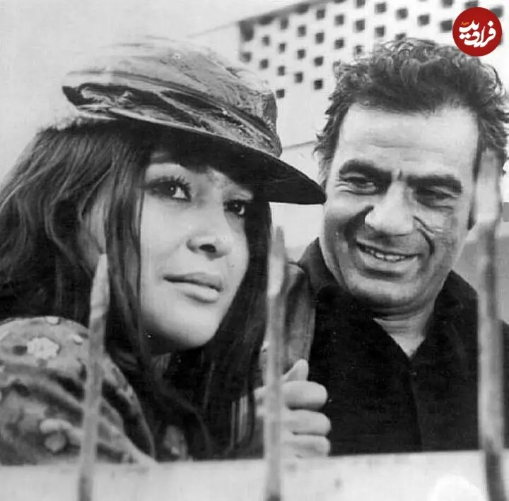 عکس| سفر در زمان؛ «آفرین عبیسی 20 ساله» در کنار «ناصر ملک مطیعی»؛ سال 1350