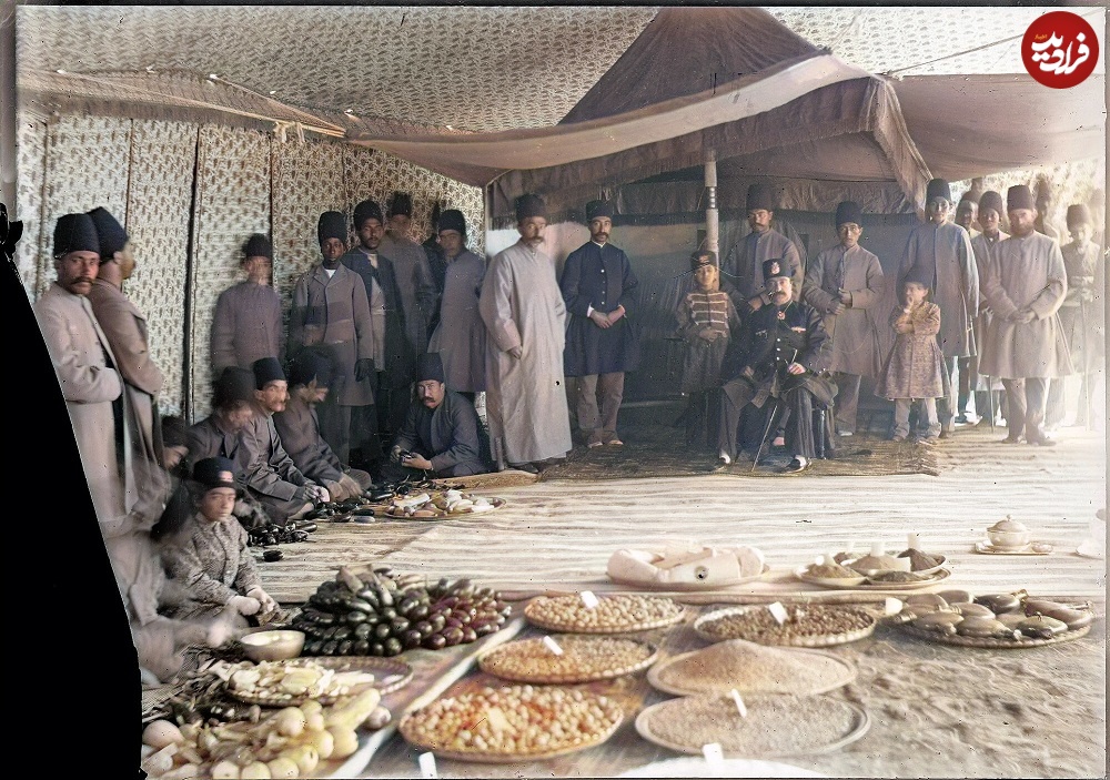 دو عکس و یک روایت از مراسم «آش‌پزان» ناصرالدین شاه