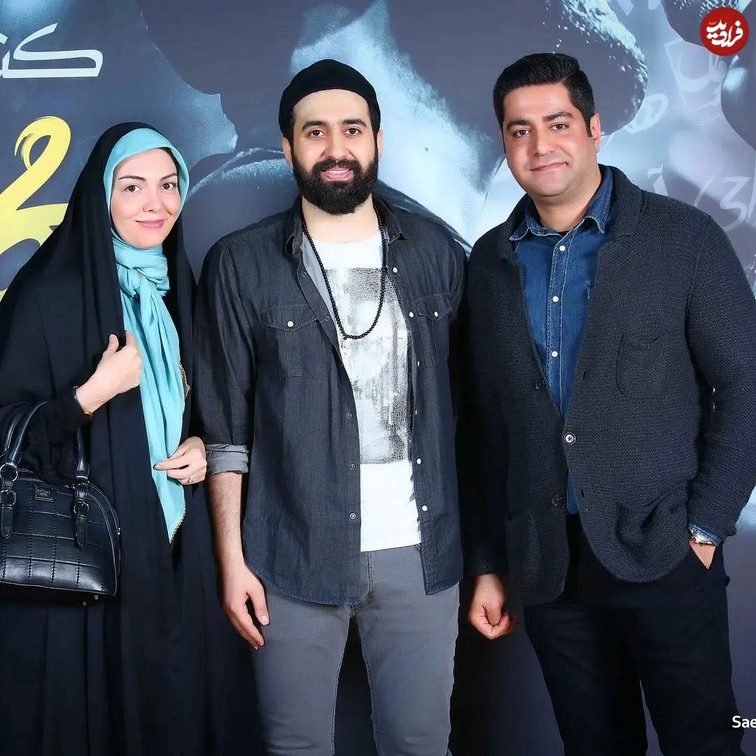 عکس| سفر در زمان؛ «آزاده نامداری 32 ساله» در کنار همسرش و مهدی یراحی؛ سال 95