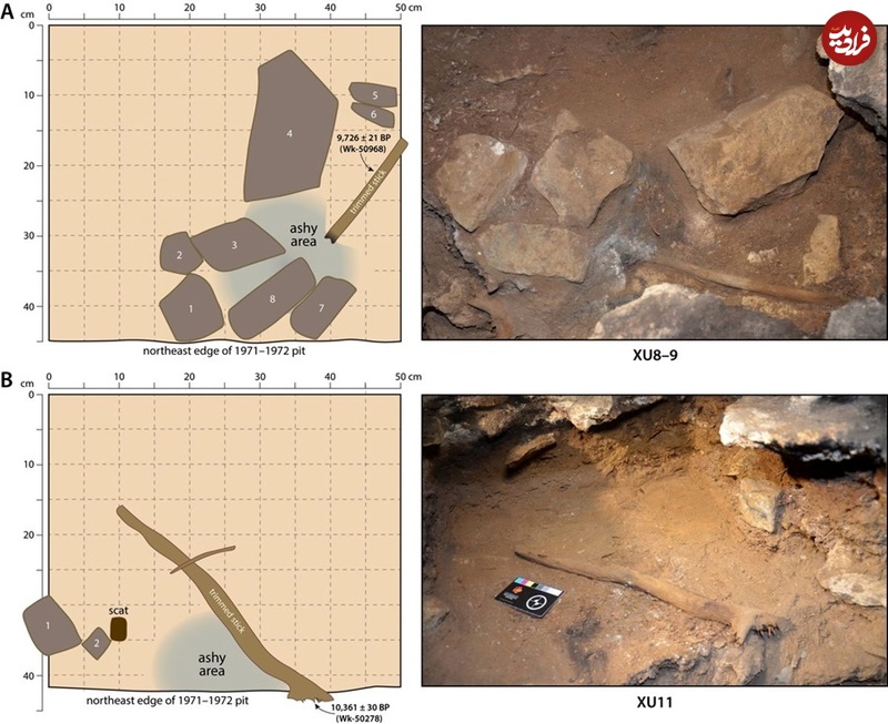 کشف «چوب‌های جادو» با قدمت 12 هزار سال در یک غار