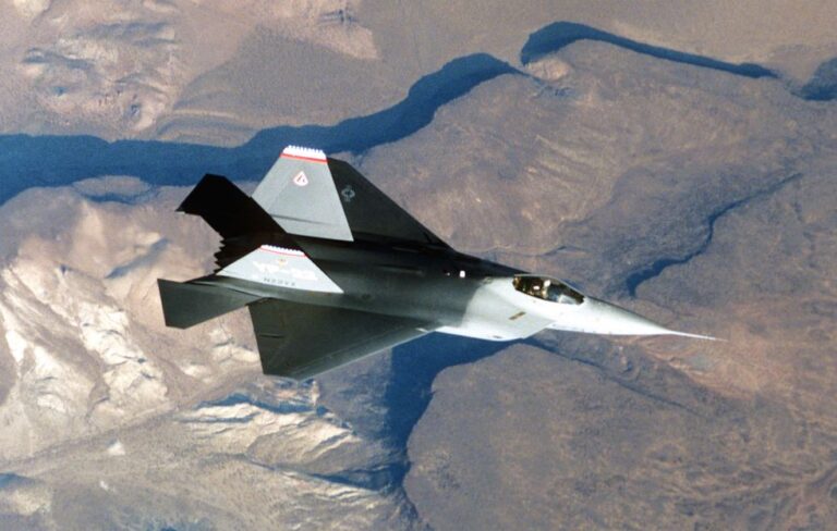 an-air-to-air-overhead-view-of-the-yf-22-advanced-tactical-news-photo-1695767990-768x488